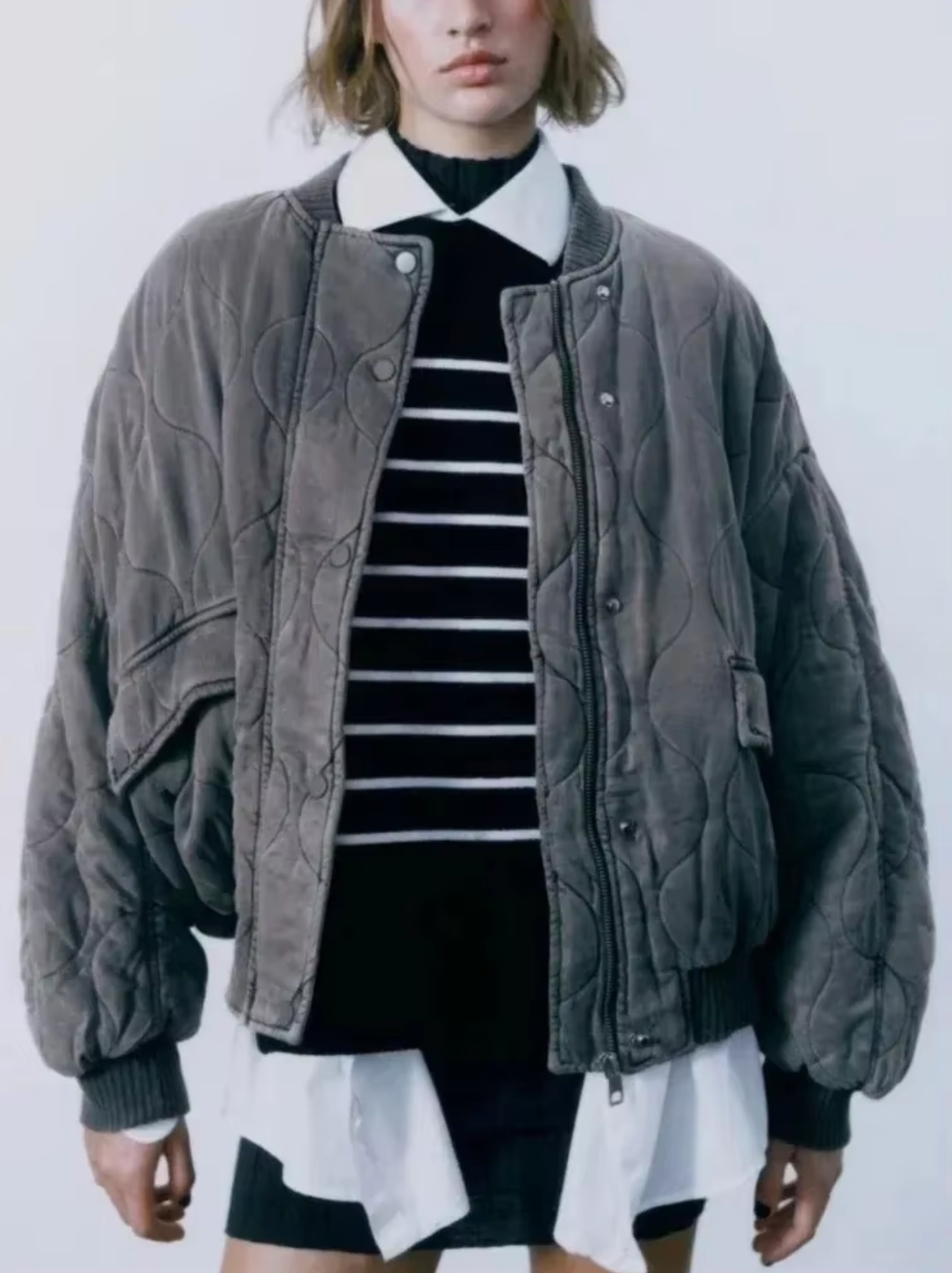 Destiny - Sweatshirt en Coton à Col Rond