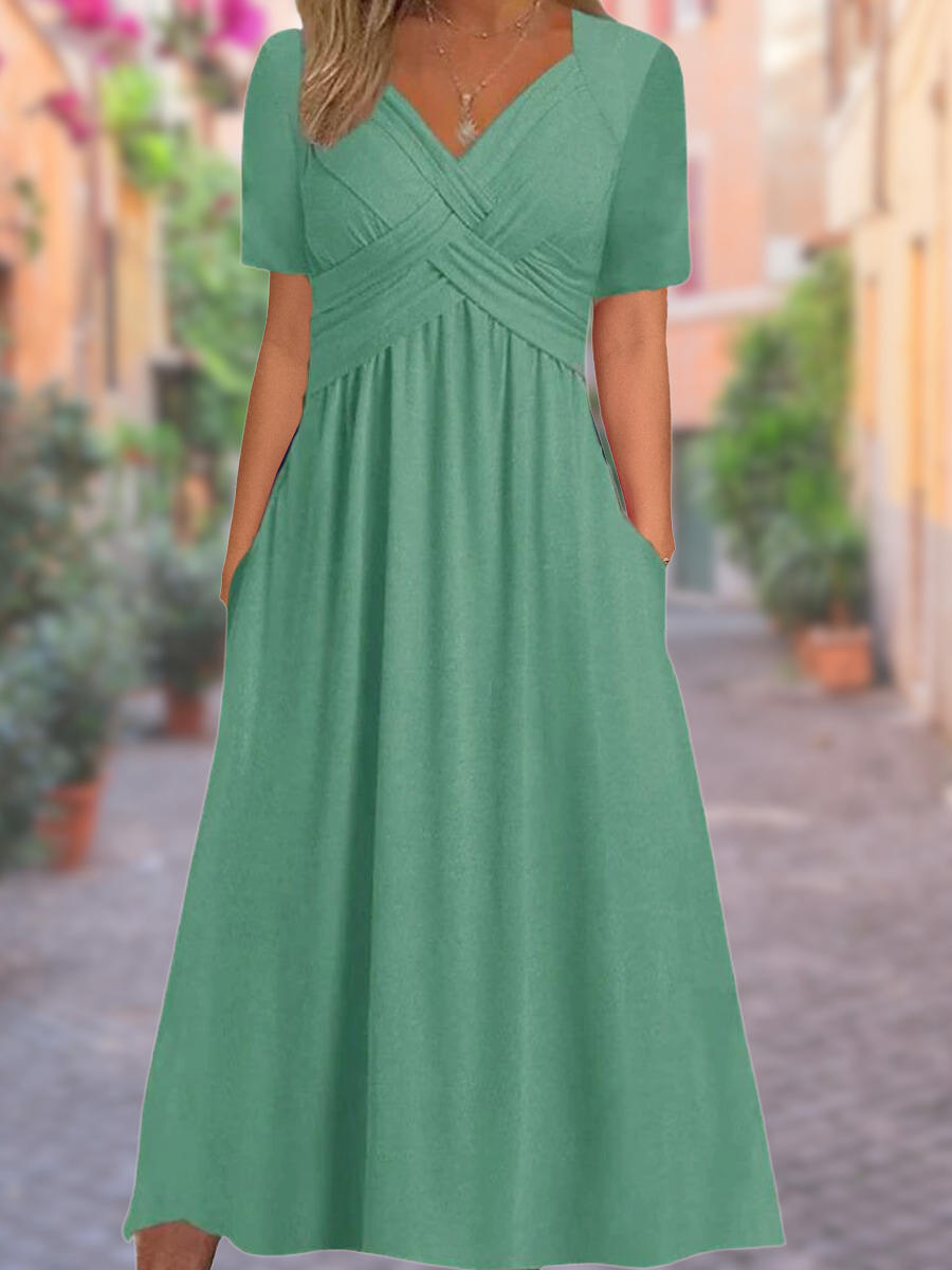Robe Maxi d'Été Selby à Découpes