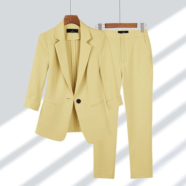Ensemble Blazer et Pantalon Coordonné