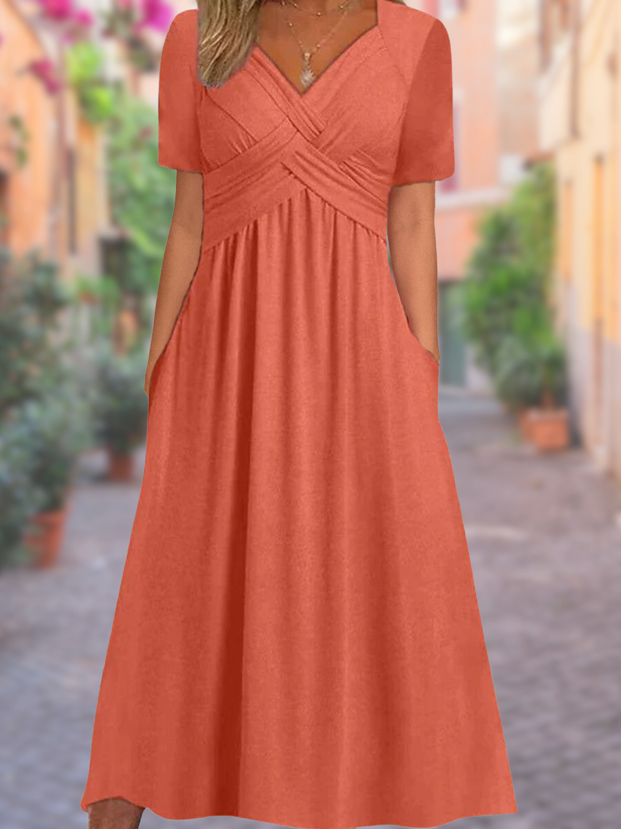 Robe Maxi d'Été Selby à Découpes