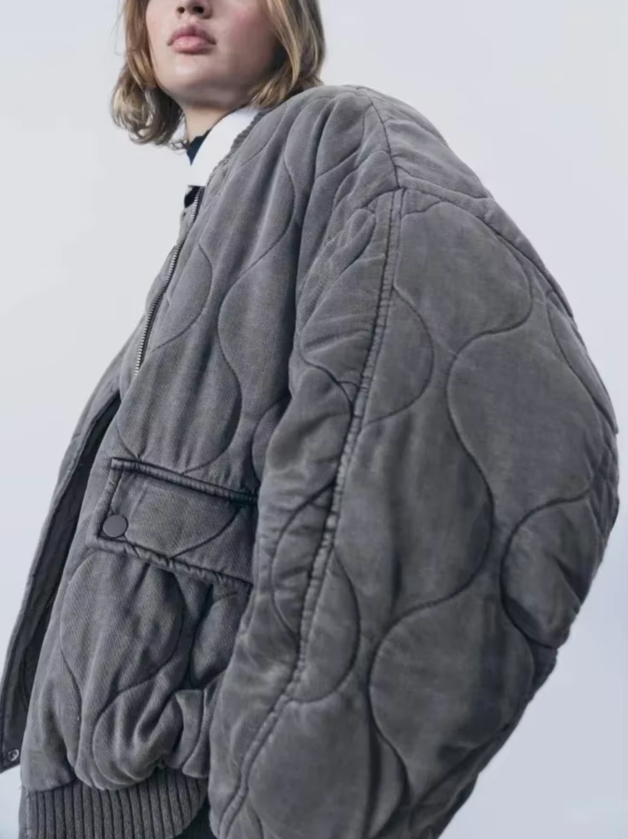 Destiny - Sweatshirt en Coton à Col Rond