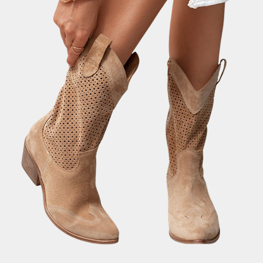 Bottes Western Respirantes pour Femmes