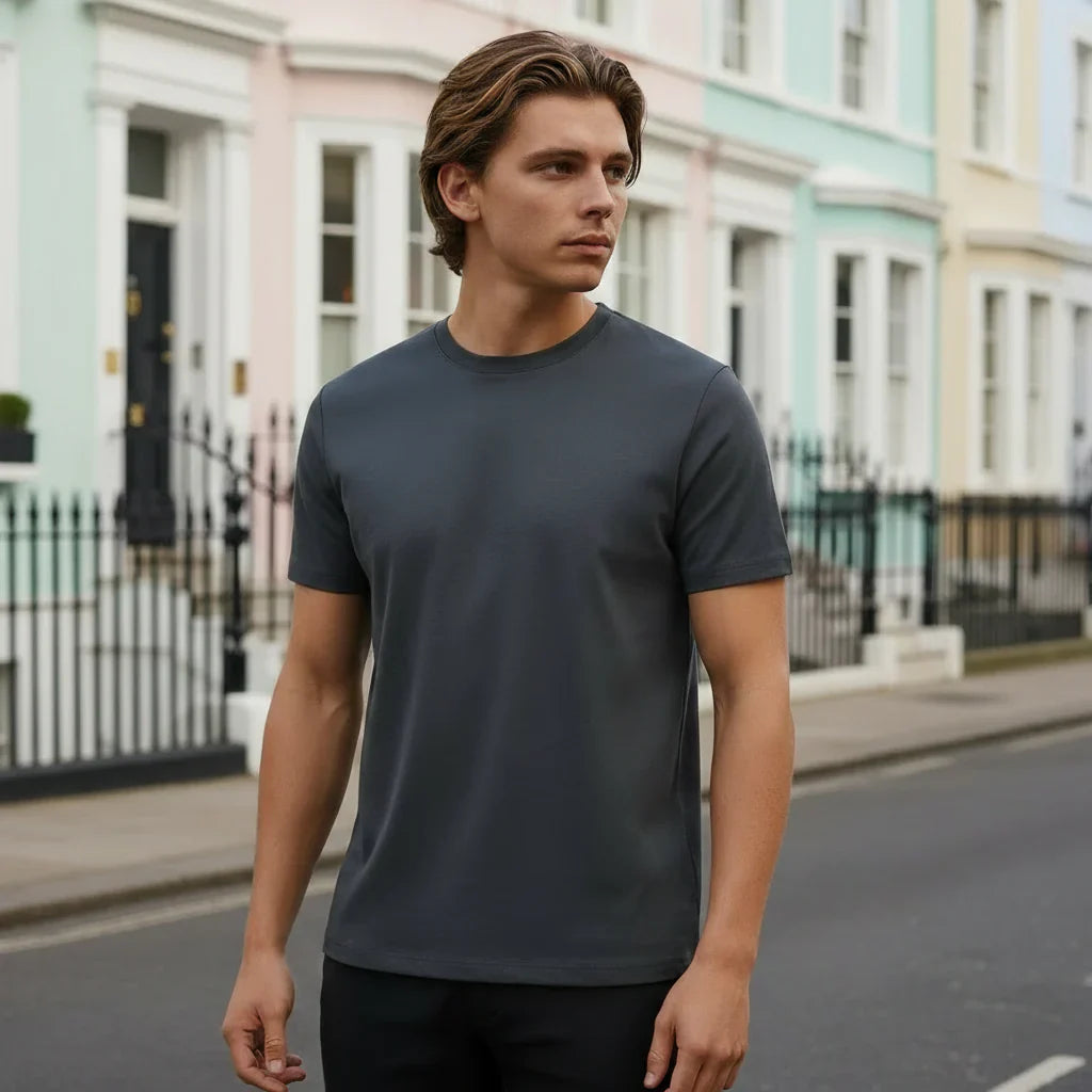 T-shirt homme en coton Supima | Coupe classique