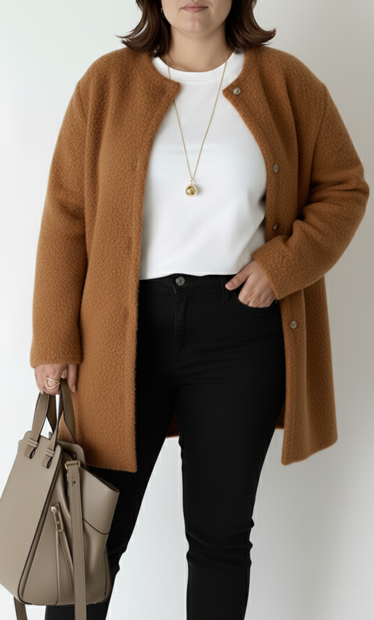 Chic Cardigan Tricot Ample pour Femmes | Disponibilité en Grande Taille