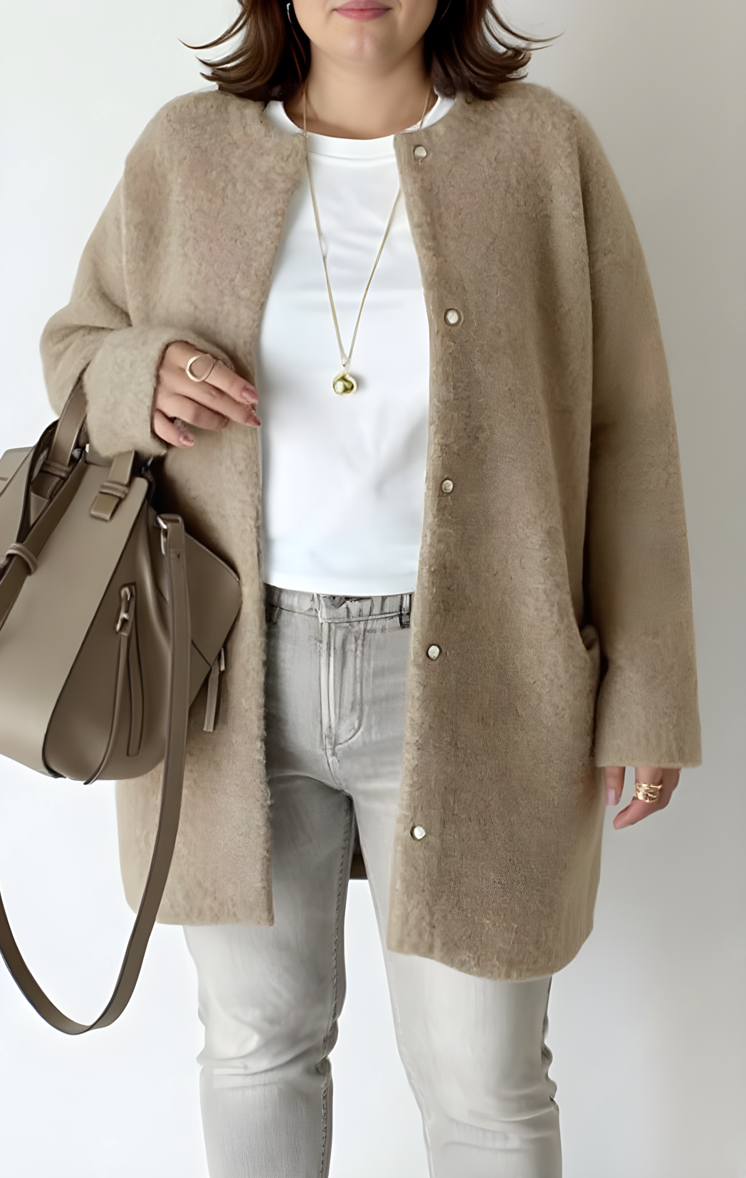 Chic Cardigan Tricot Ample pour Femmes | Disponibilité en Grande Taille