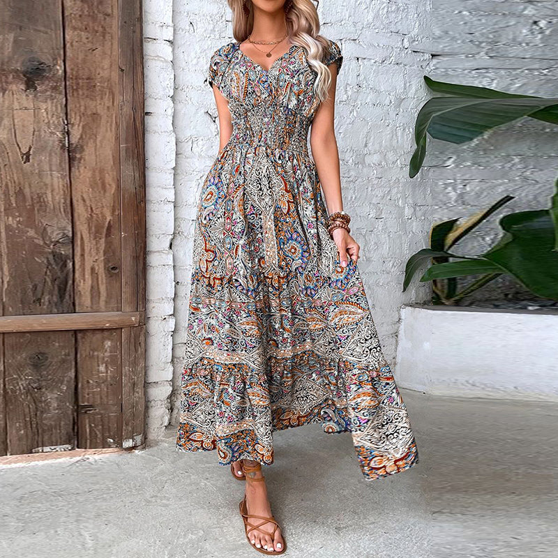 Robe Maxi Bohème au Charme Vintage