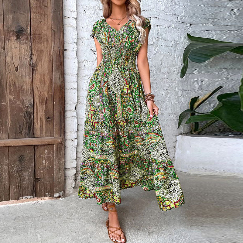 Robe Maxi Bohème au Charme Vintage