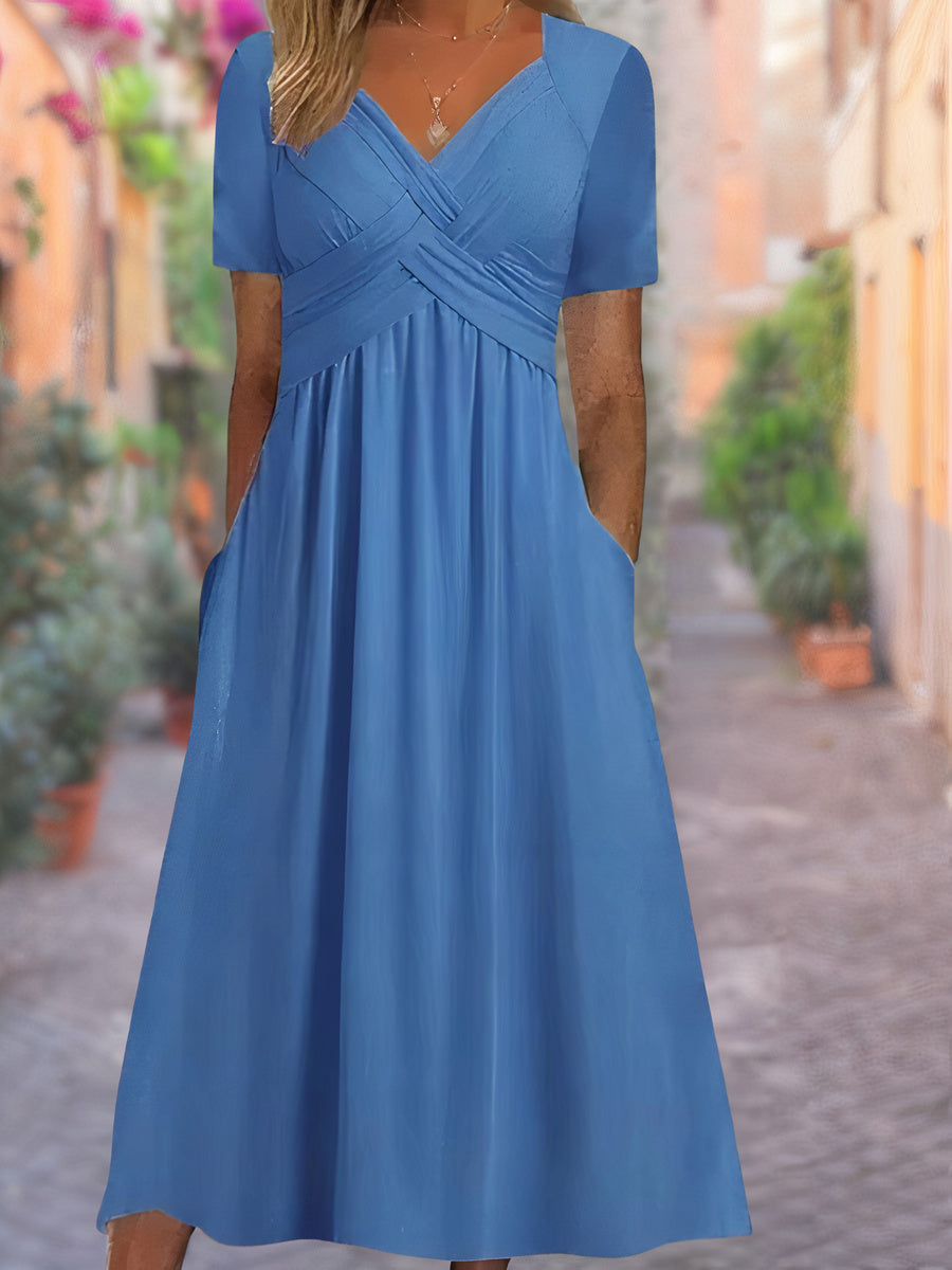 Robe Maxi d'Été Selby à Découpes
