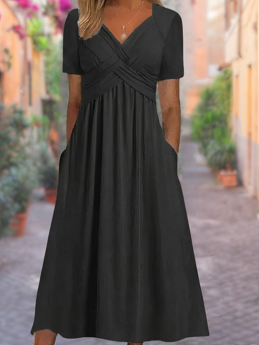 Robe Maxi d'Été Selby à Découpes