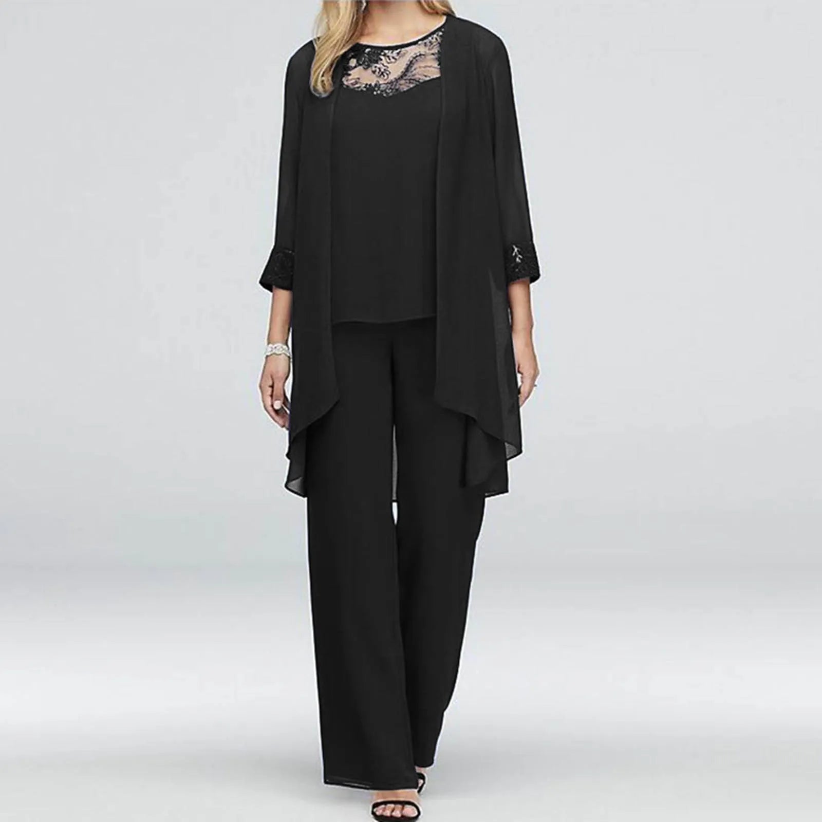 Ensemble chic trois pièces - Femmes