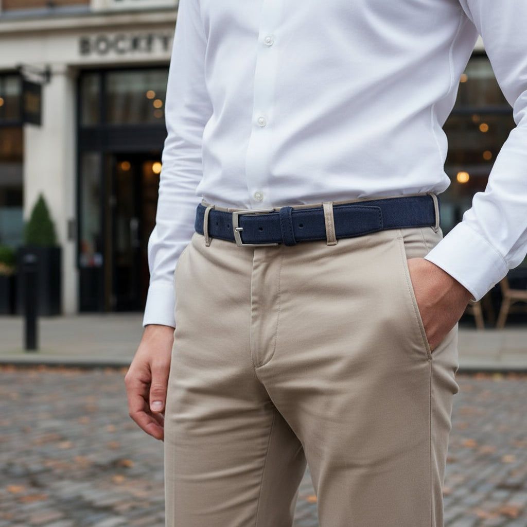 Ceinture en suède premium pour hommes | Élégance intemporelle