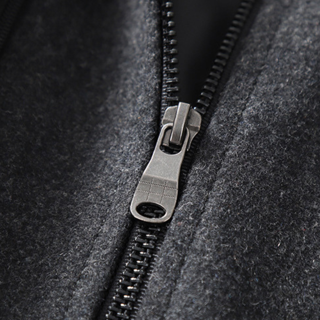 Manteau Peacoat en Laine Mélangée pour Homme | Classique d'Hiver