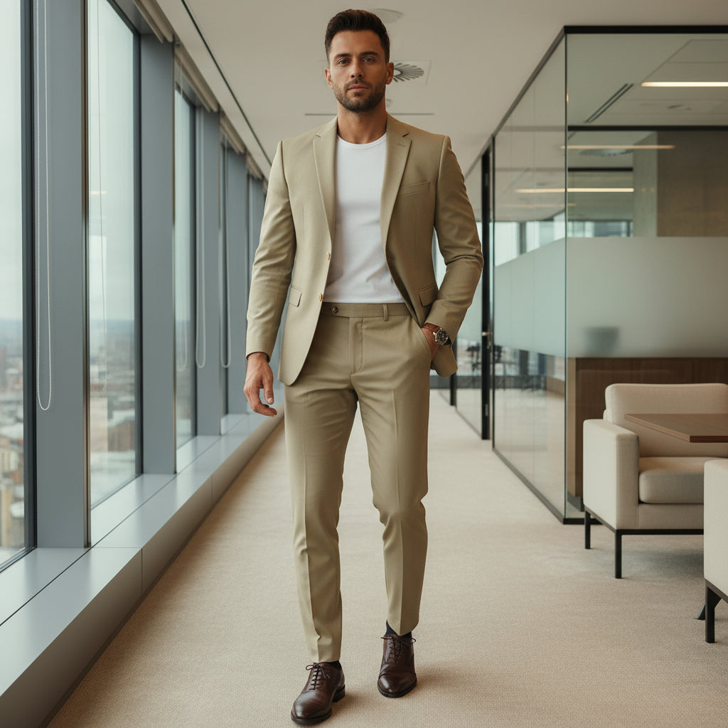 Ensemble Costume Homme | Blazer et Pantalon Classique pour un Confort Optimal