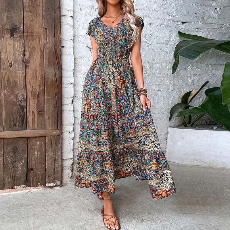 Robe Maxi Bohème au Charme Vintage