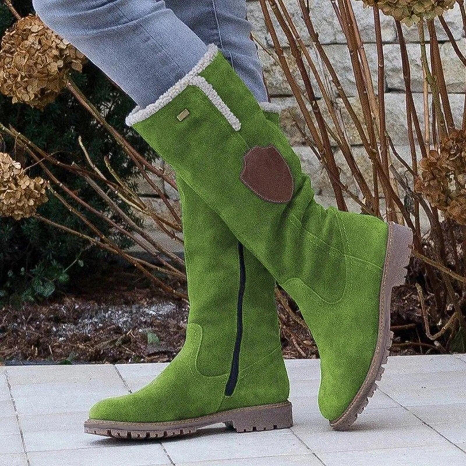 Bottes d'Hiver Chaudes et Confortables Linda pour Femmes