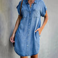 Robe en Denim 'Dagen' - Édition Brise d'Été