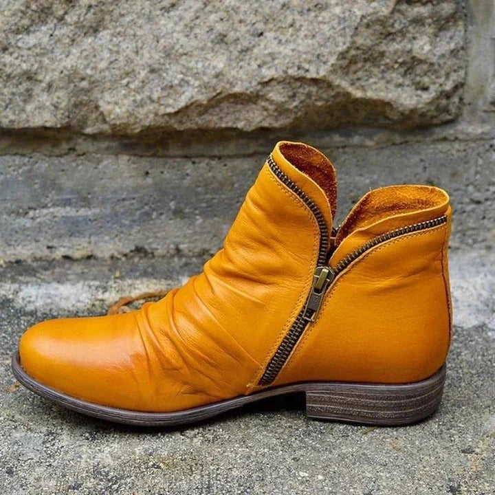 Bottes pour femmes avec fermeture éclair